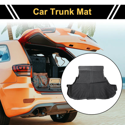 Cargo Liner Rear Trunk Mat for Dodge Challenger 2016-2024, Stripe Pattern TPE