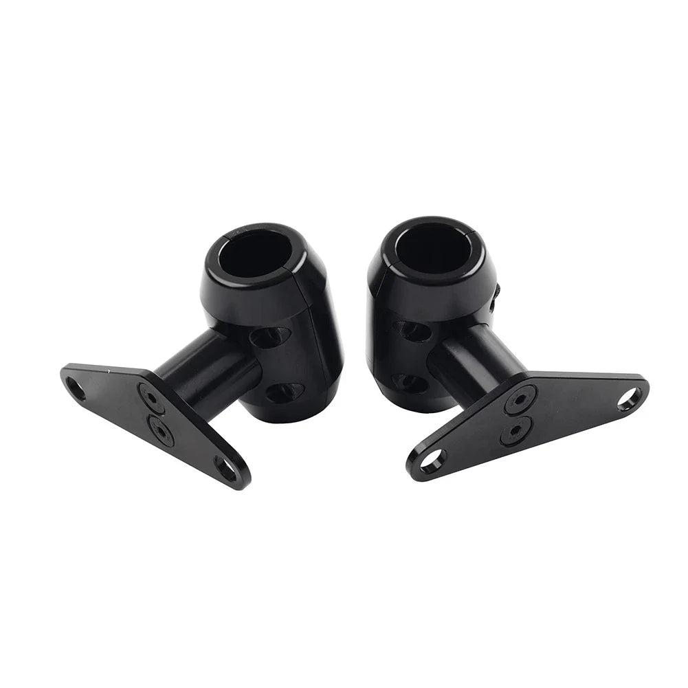 Springer Front End Fork Mudguard Mount Black for Harley Chopper (0-6")