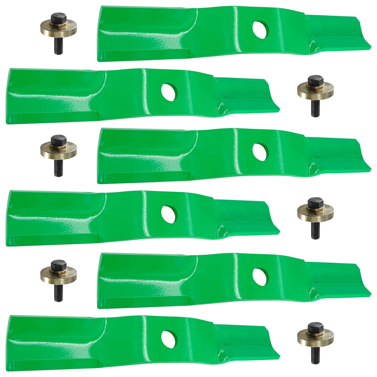 CCW Blades Left Thread Bolt with Washer for Land Pride AFM4011 (2008–2013)