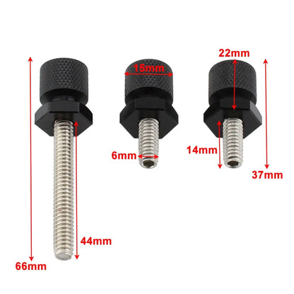 3 x Windshield Screws 6mm for Harley Electra Glide, Street Glide (2014-2023)