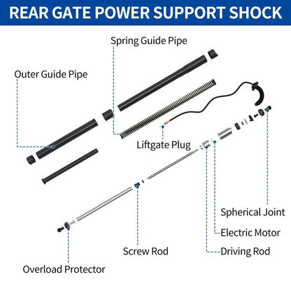 Rear LH RH Tailgate Power Lift Support for Porsche Panamera (2010-2016)