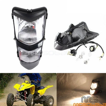 Front Headlight Lamp for Suzuki Quadsport Z400, Kawasaki KFX400 (2003-2008)