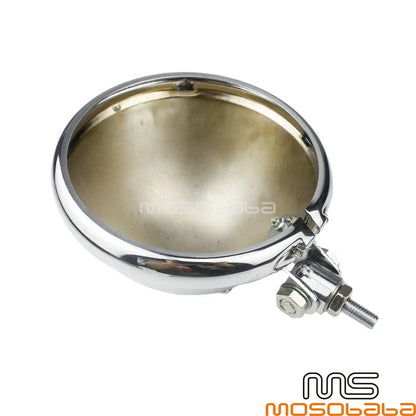 5.75" Chrome LED Headlight Housing Bucket for Harley Sportster 1200 (2004-2023)