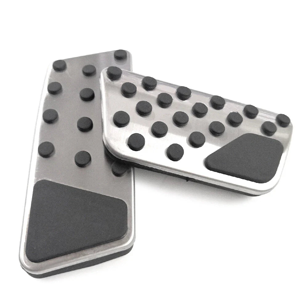 Stainless Steel Gas Brake Pedal Covers for Jeep Wrangler (2007-2017)