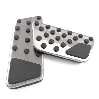 Stainless Steel Gas Brake Pedal Covers for Jeep Wrangler (2007-2017)