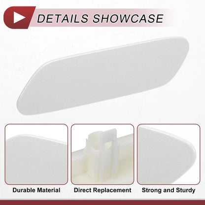 Front Left Washer Nozzle Cover for Lexus RX350 (2016-2019) - White 1 x Cap