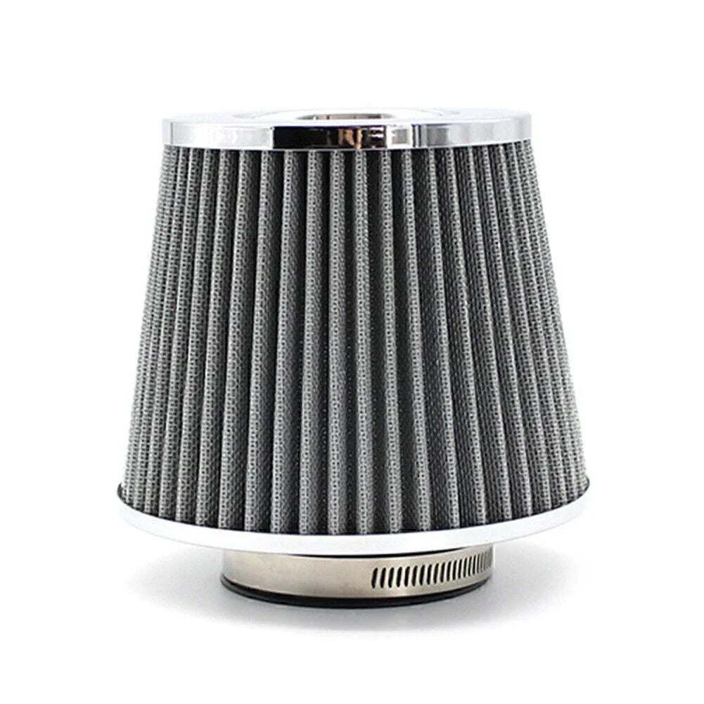 Cold Air Intake Filter Induction Pipe for Car Silver