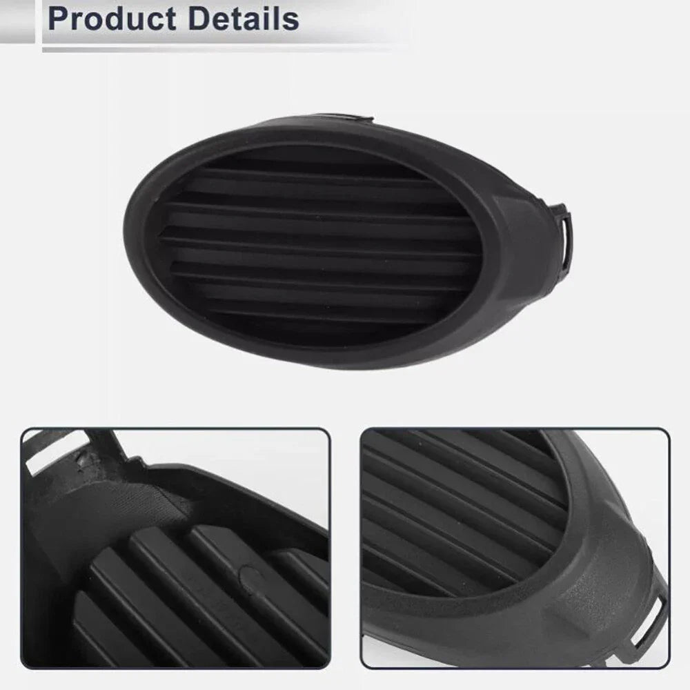 Front Left Fog Light Grill Black for Ford Focus (2012-2014)