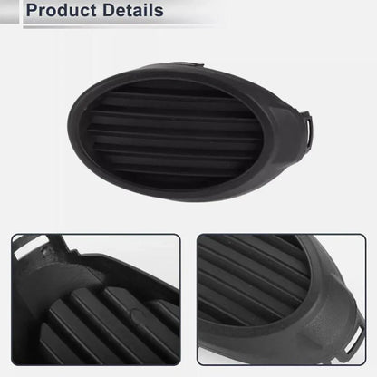 Front Left Fog Light Grill Black for Ford Focus (2012-2014)