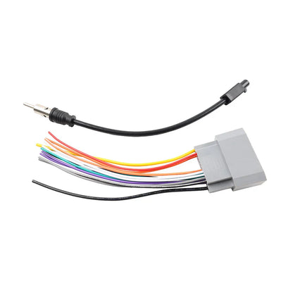 Car Stereo Radio Cable Adapter Wire Harness Antenna for Jeep Dodge (2007-2018)