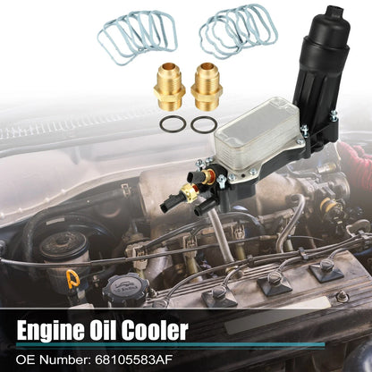 Engine Oil Cooler Housing with Gaskets for Dodge (2011-2019)