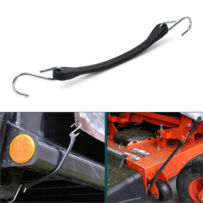 9" Heavy Duty Rubber Tarp Straps  Tie Down Bungee Cords with Hooks