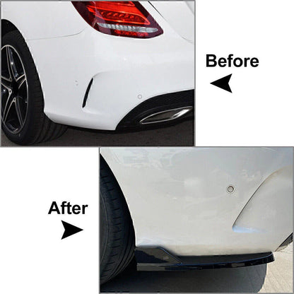 Rear Bumper Splitter Side Vents for Mercedes C-Class W205 C43 (2015-2021)