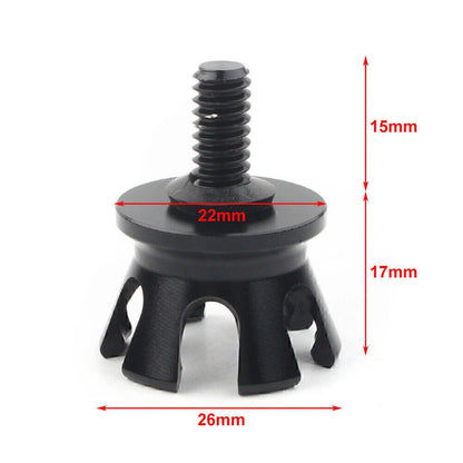 Rear Seat Bolt Tab Screw Mount Aluminum for Harley (1996-2023)
