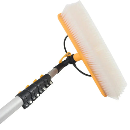 6M Telescopic Window Cleaning Pole with Brush for Car Cleaning