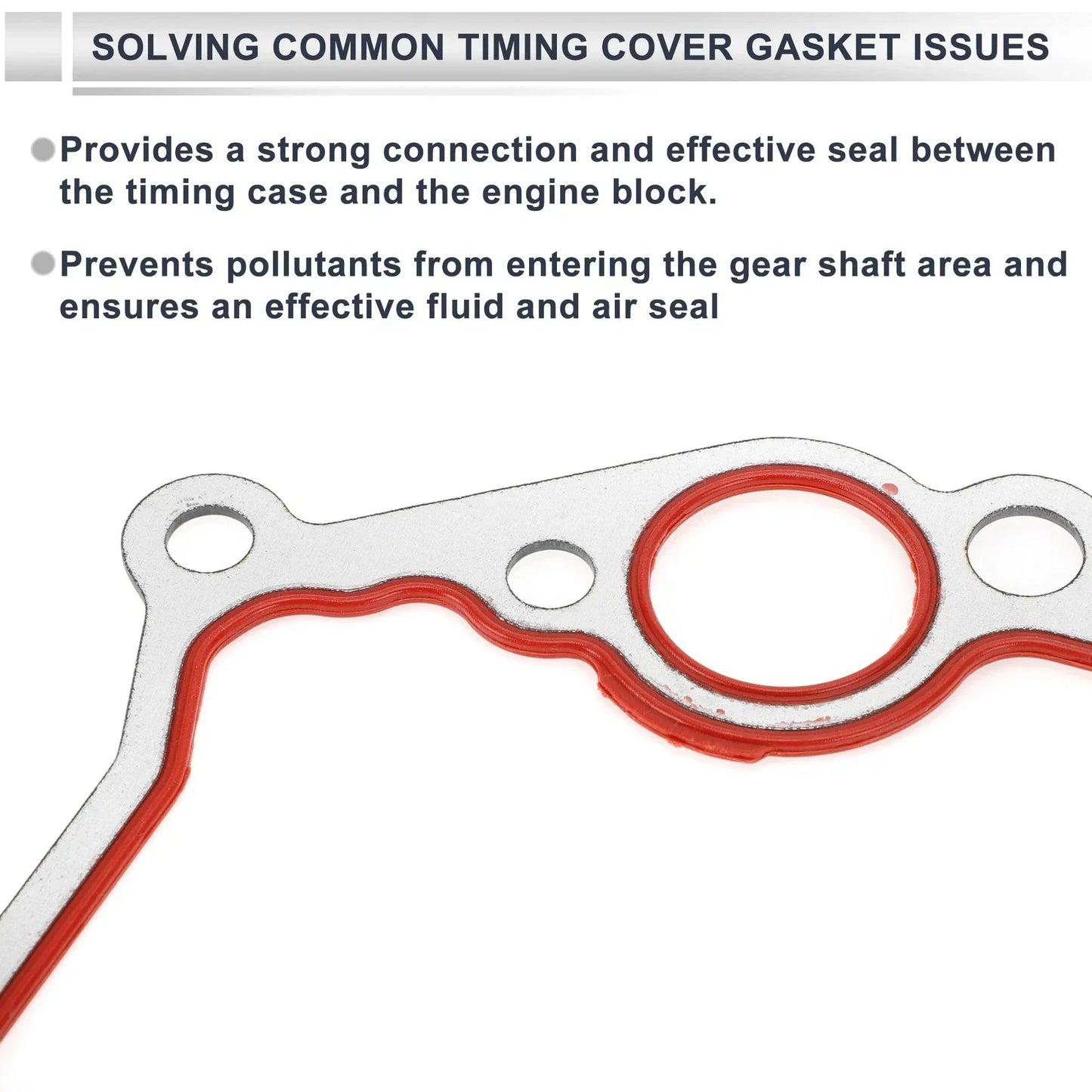 Timing Cover Gasket Set for Dodge 3.7L 4.7L Engine (2002-2010)