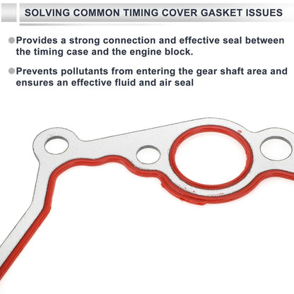 Timing Cover Gasket Set for Dodge 3.7L 4.7L Engine (2002-2010)