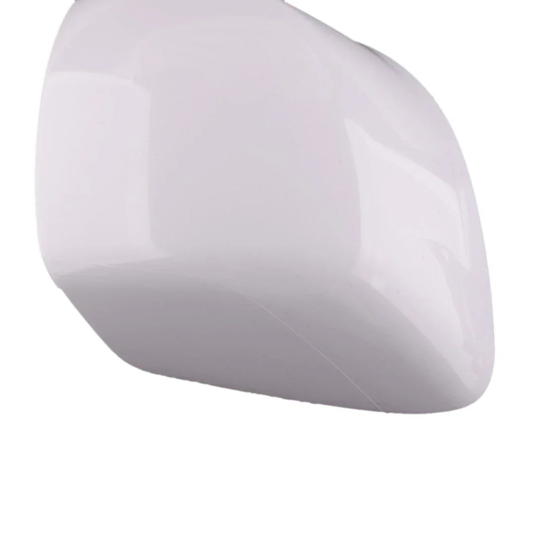 White Left Side Rear View Mirror Caps for Honda Civic 2012-2015 (2 pcs)