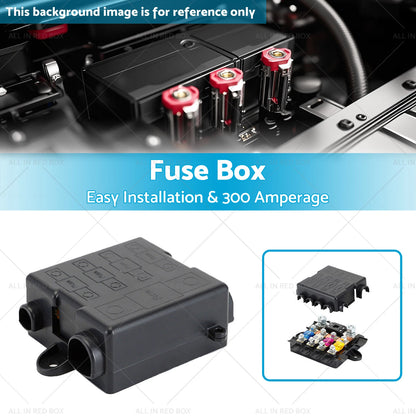 Electric Car Fuse Box for 12V & 24V DC Vehicles (No specific years)