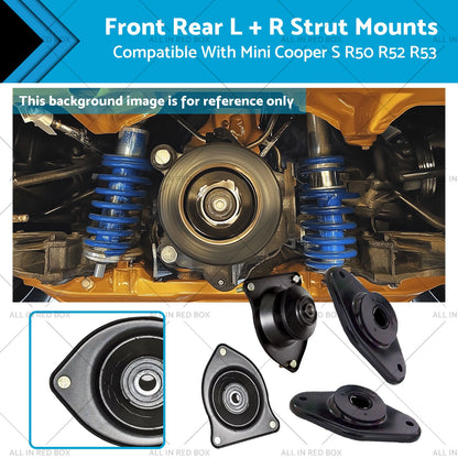 4 Pcs Strut Mounts for Mini Cooper S R50 (2002-2006)
