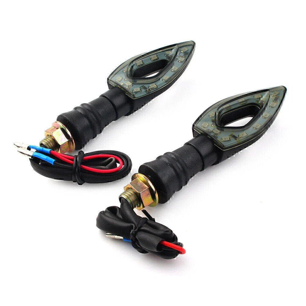 10mm LED Turn Signal Blinker Light Indicator for Universal Cafe Racer