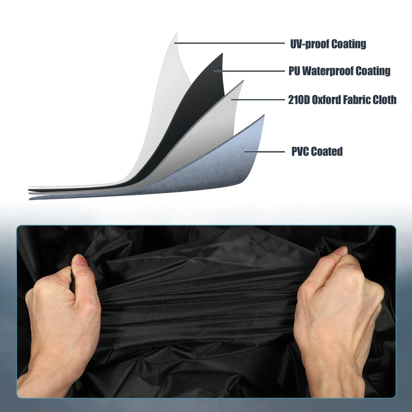 Waterproof 2-3 Seat UTV Cover for Polaris  - Rain Protection & Storage