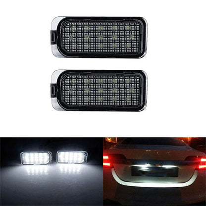 LED License Plate Lights for Ford Transit Courier, Tourneo, Focus, S-Max