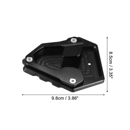 Aluminum Alloy Kickstand Pad Set for Honda NT1100 (2021-2023) Black