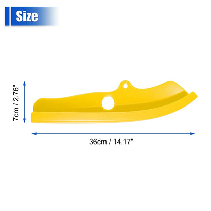Front Bumper Lip Splitter Protector Yellow for Dodge Challenger (2015-2023)