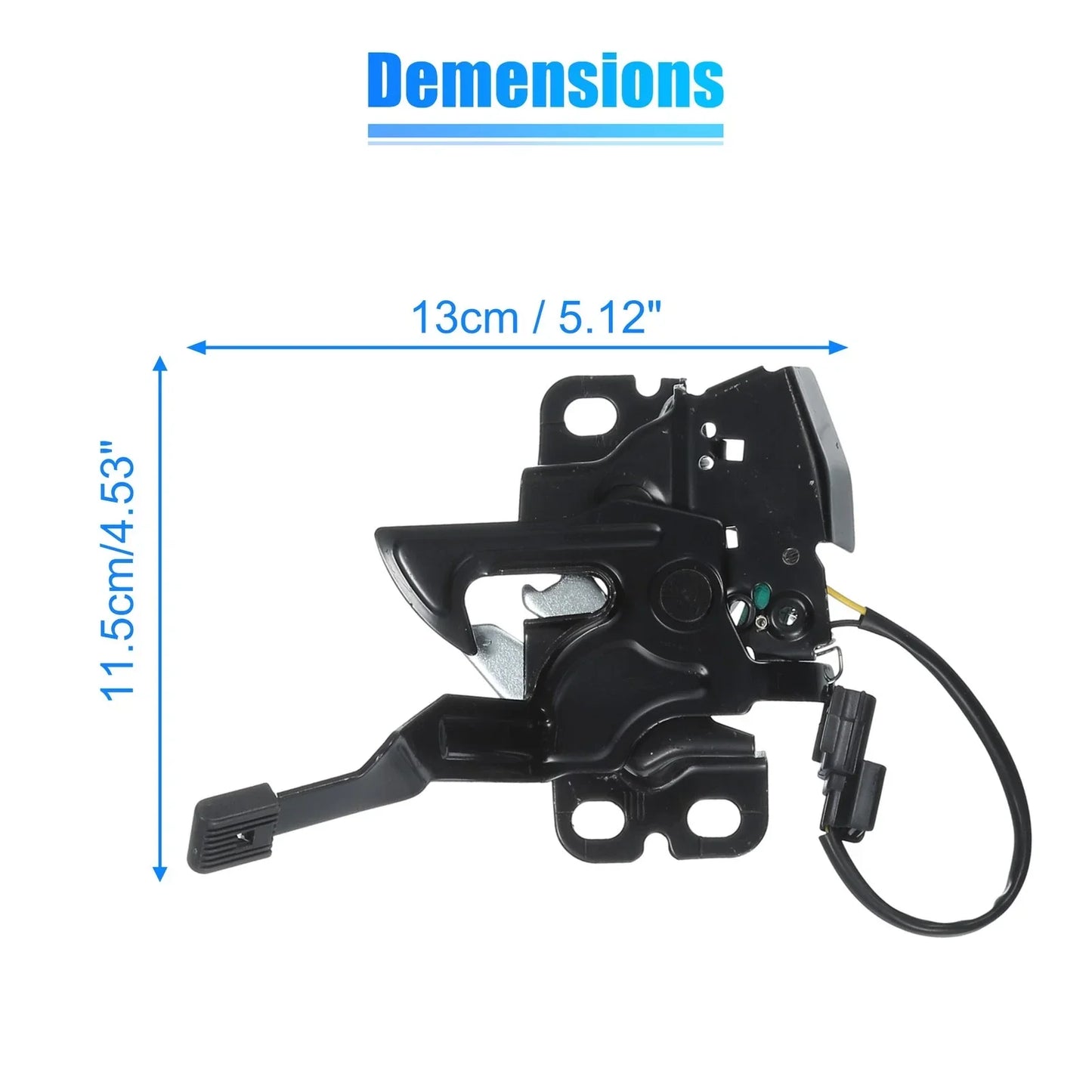 Hood Lock Latch Assembly for Honda Passport, Pilot (2019-2021)