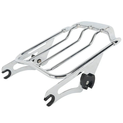 Chrome Two Up Luggage Rack for Harley Touring FLHR FLTR (2009-2022)
