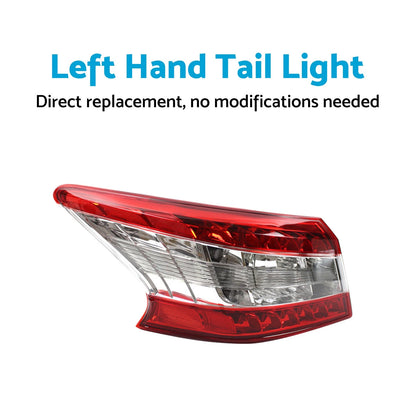 Left Hand Tail Light LED for Nissan Pulsar B17 Sedan (2012-2016)