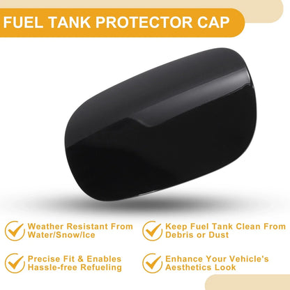 Fuel Tank Door Cap for Mercedes-Benz C180 C200 (2015-2020) - Clip Type Black
