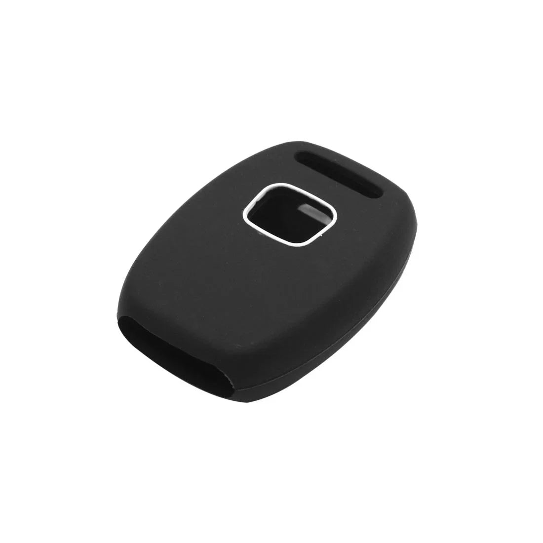 Black Silicone 2 x Button Remote Key Cover Case for Honda