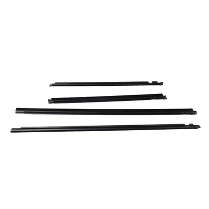 4 x Front Rear Weatherstrip Door Glass Belt Moulding for Toyota Echo (2000-2005)