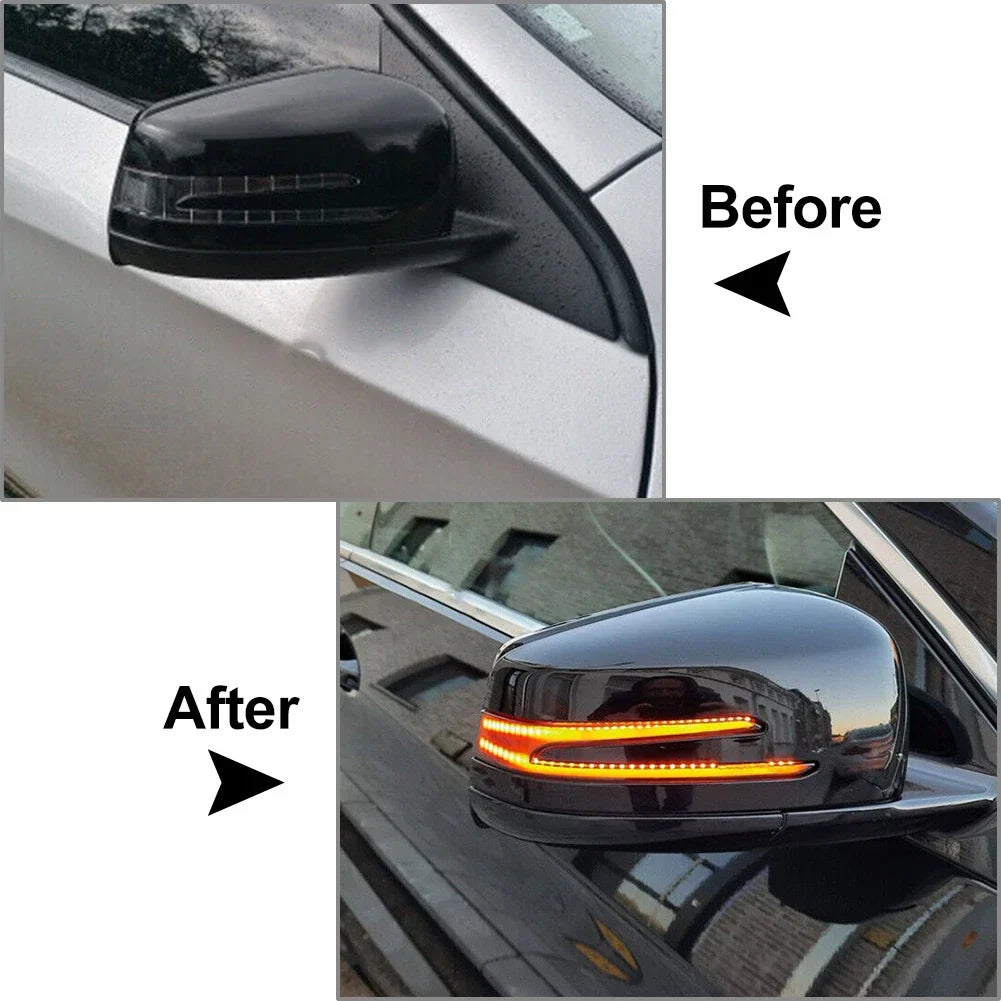 LED Turn Signal Side Mirror Light for Benz A/B/C/E/S/CL/CLA/CLS/GLA/GLK Class