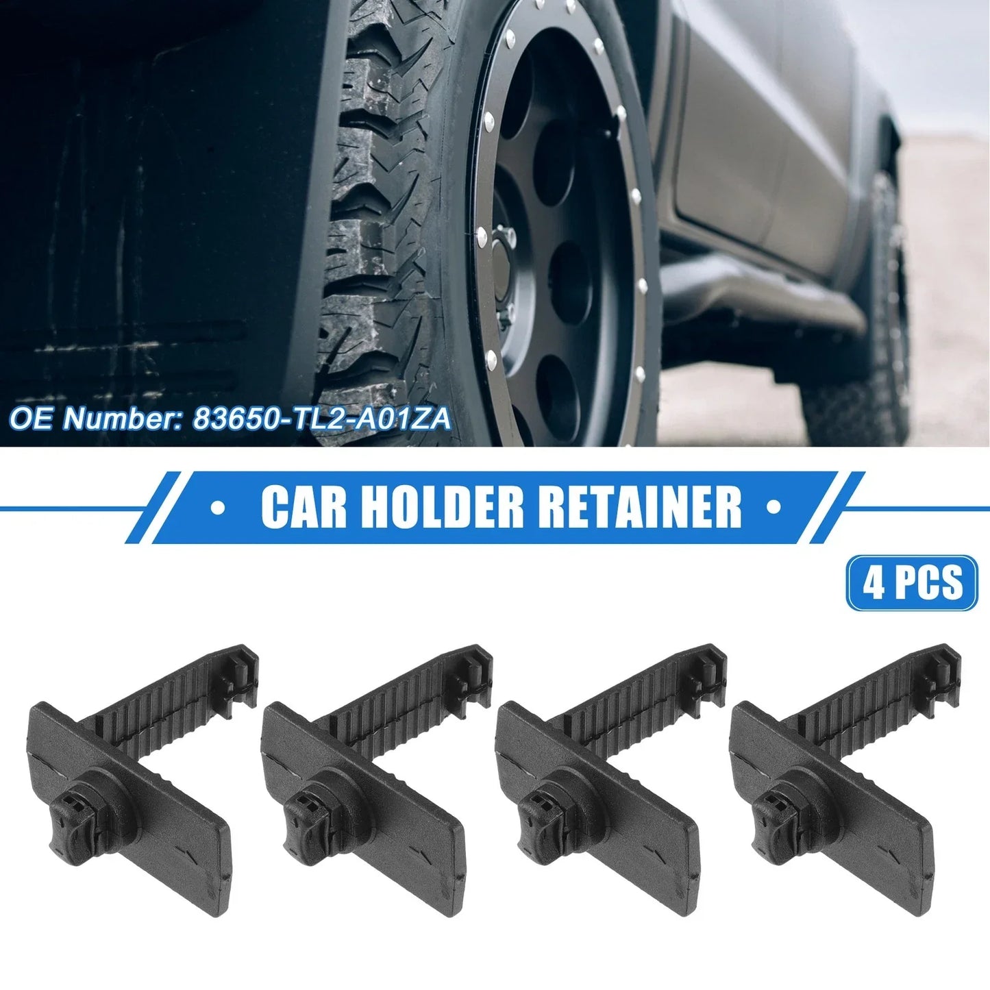4 Pcs Floor Mat Fixing Clips for Honda Acura L Model