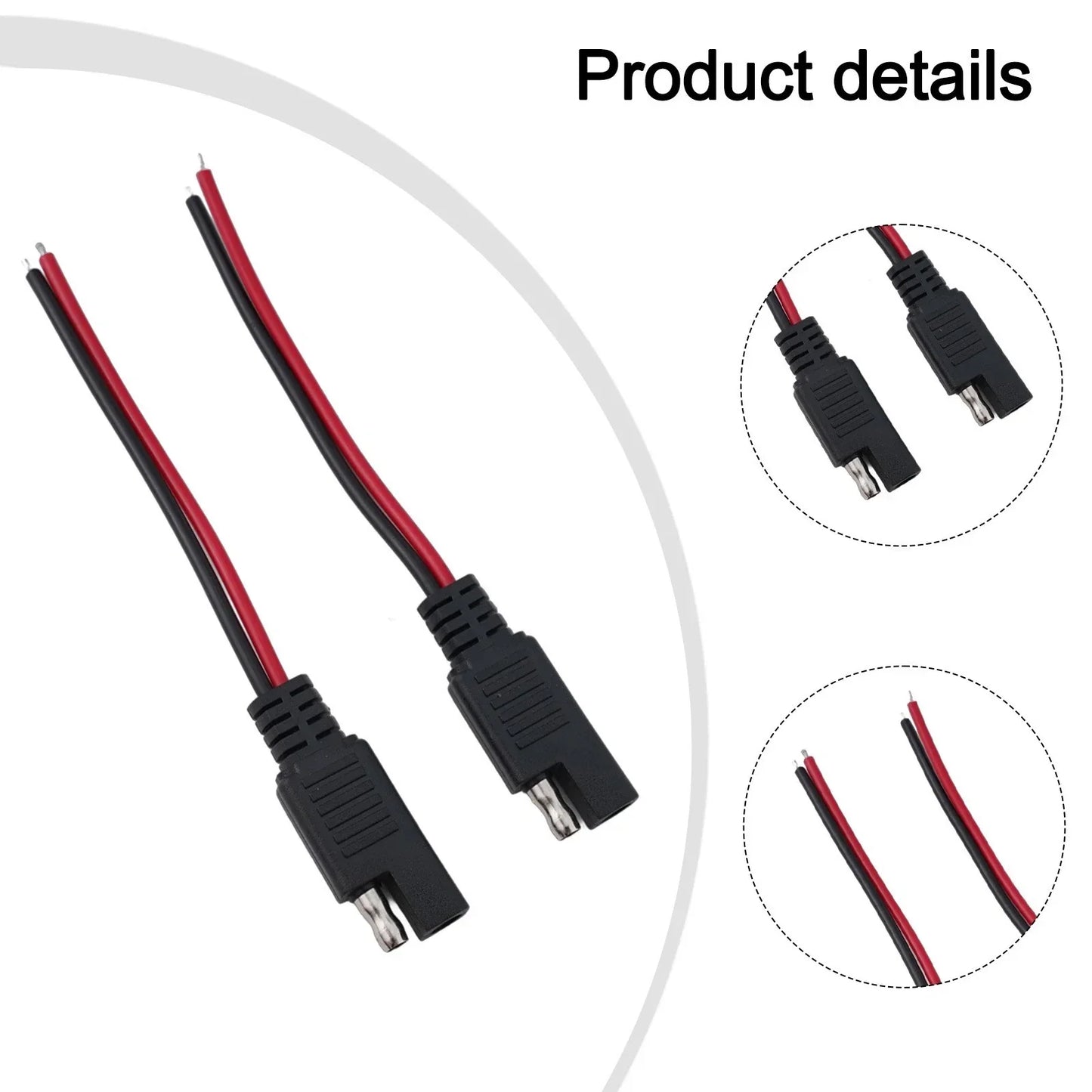 Cable Power Cord Disconnect Quick Connector for Motorcycle