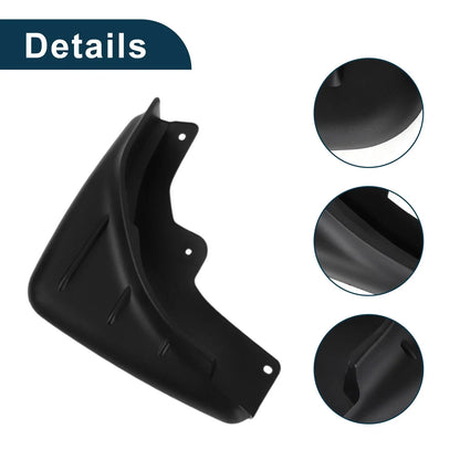Mud Flaps Splash Guards 1 Set for Porsche Cayenne (2006-2010)