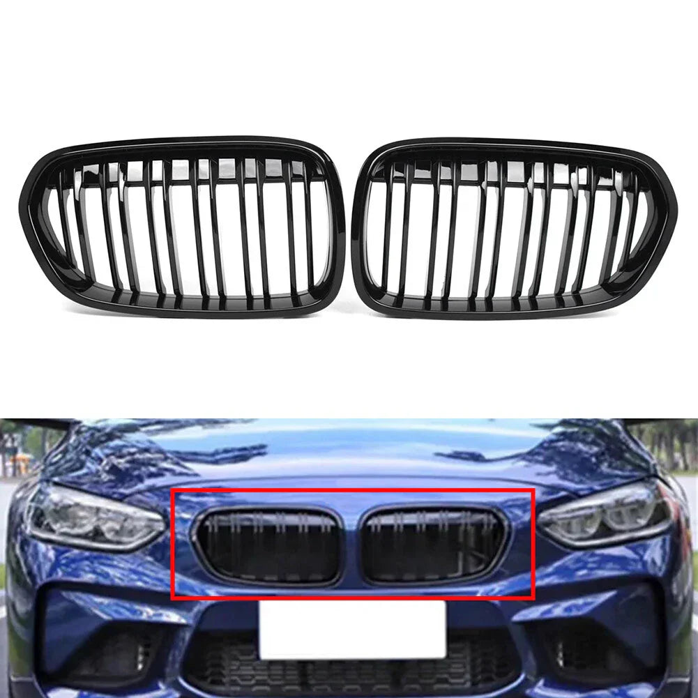 Dual Slat Front Bumper Grille for BMW 1 Series F52 (2016-2021)
