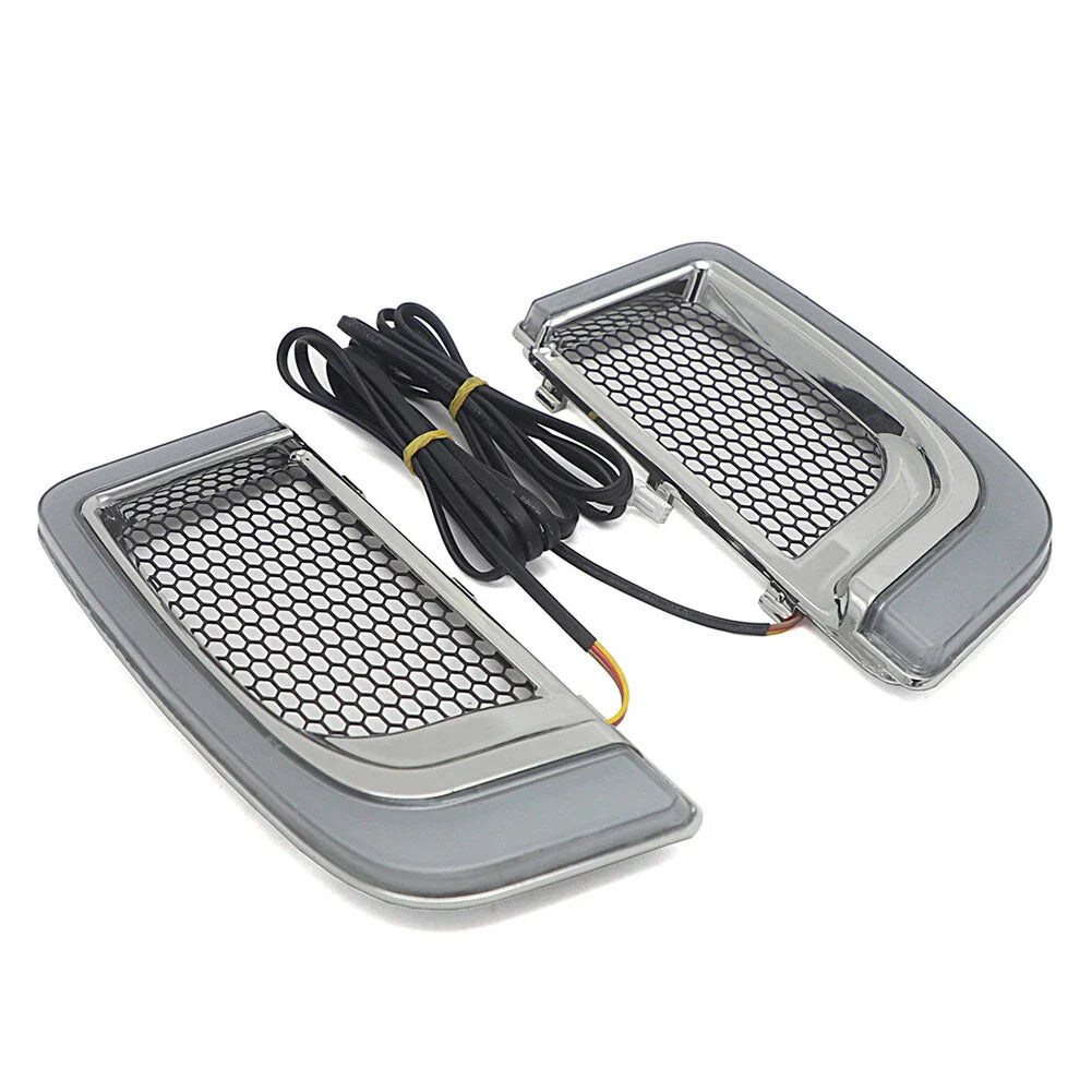 LED Turn Signal Lights for Harley Touring 2014-2023 Chrome