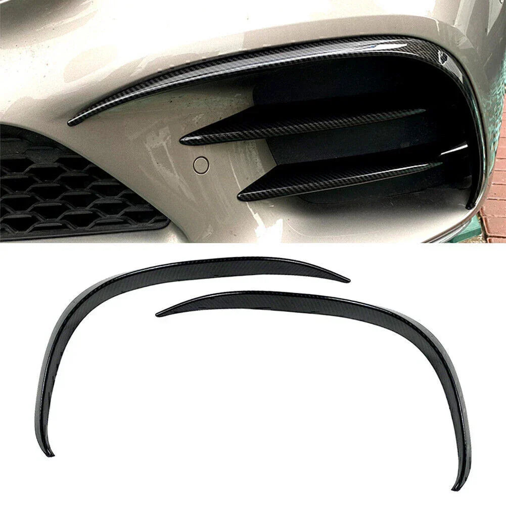 Front Bumper Lip Splitter Spoiler for Mercedes Benz C-Class C200 C260 W205 (2019-)