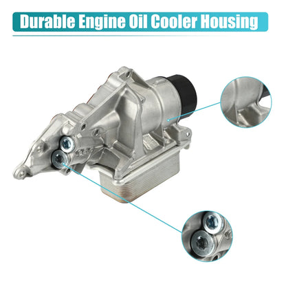 Engine Oil Cooler Housing Assembly for Mercedes-Benz C230 C280 (2008-2010)