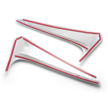 Chrome Rear Window Spoiler Wing Cover for Toyota Highlander (2014-2019)