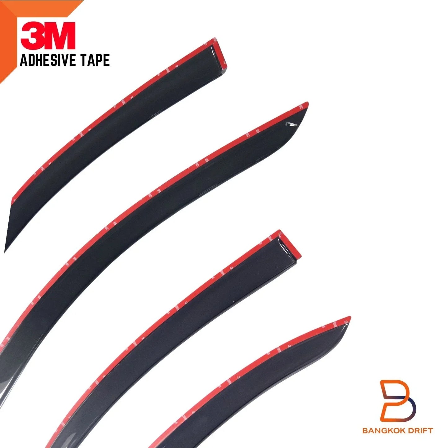 Weathershields Window Visors for Nissan Micra K13 Hatchback 2010-2016