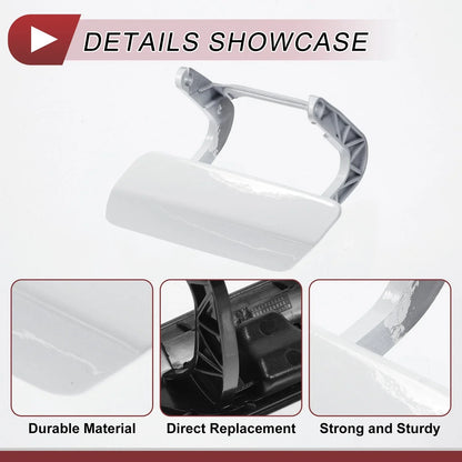 Front Left Washer Nozzle Cover for Mercedes-Benz GL350 (2013-2016) White