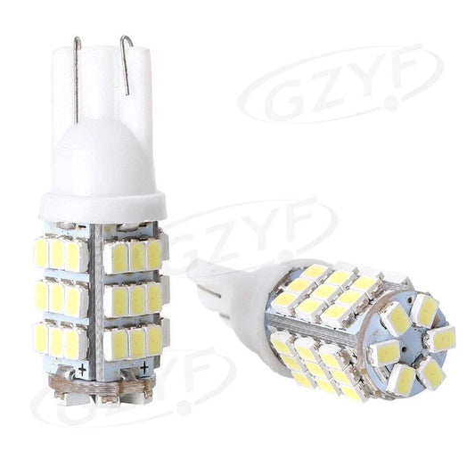 12V T10 168 Xenon LED Backup Reverse Lights Bulbs  White (6000K)
