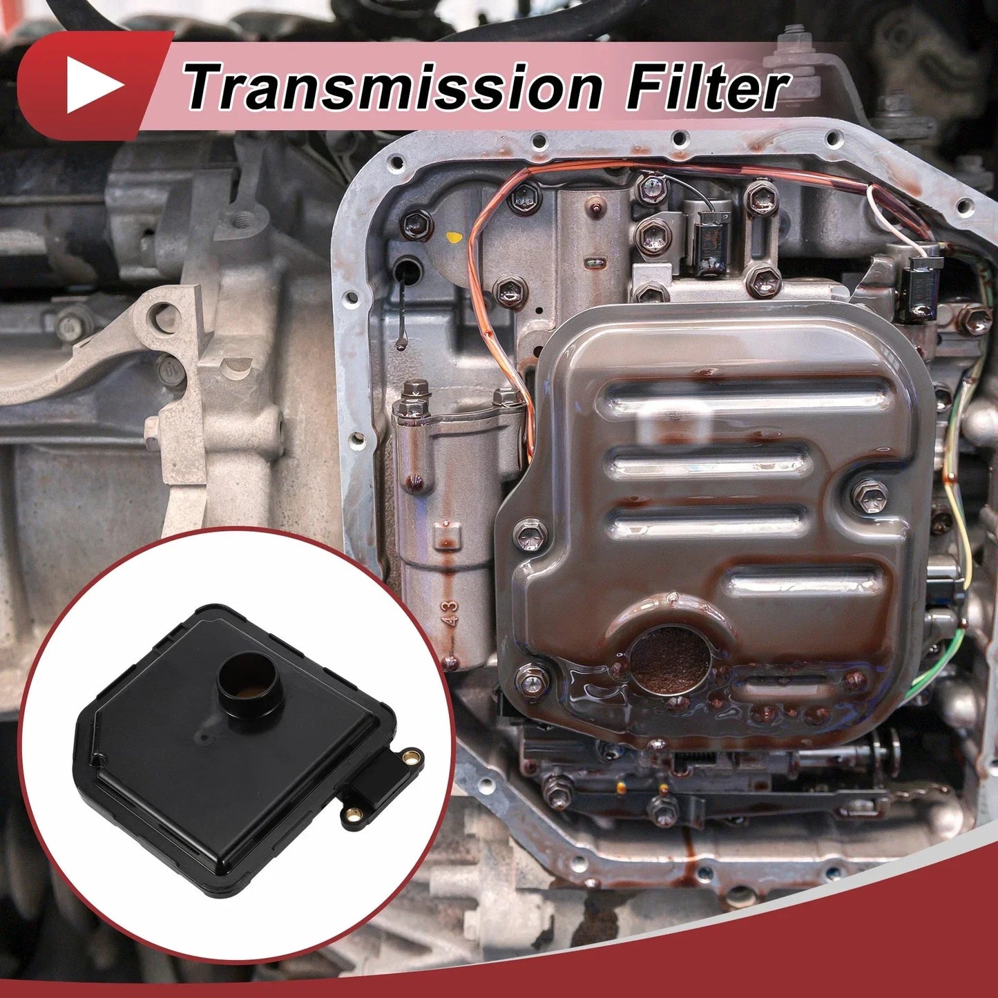 Transmission Filter for Hyundai Elantra Accent 2018-2020 (2 x Filters)