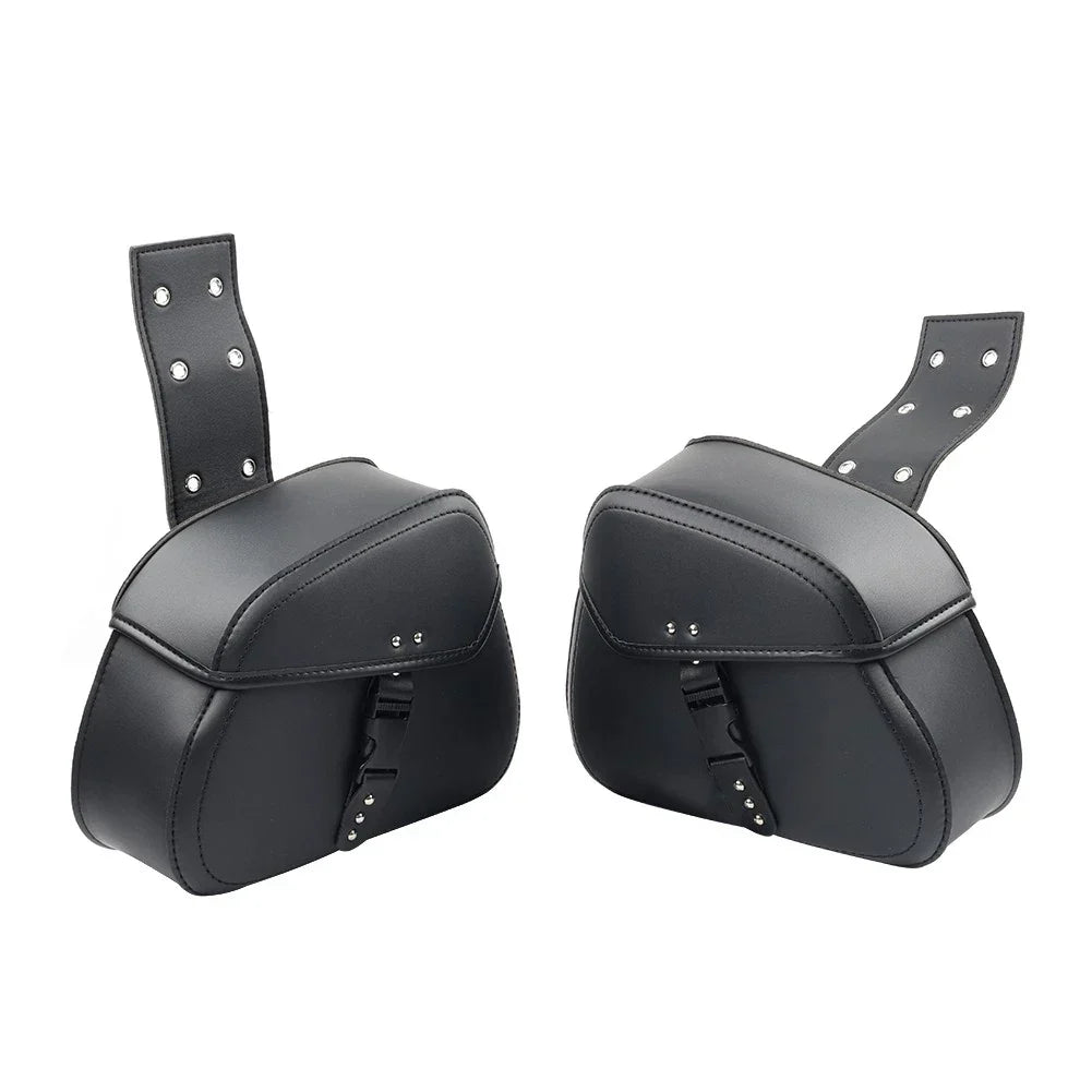 Saddlebag Storage Pouch for Motorcycle (Fits Various Models)