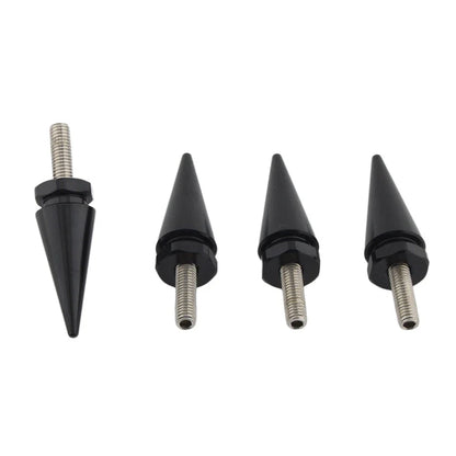 4 x 5mm Black Spike Windscreen Screw Bolts for Harley Touring Road Glide (98-25)